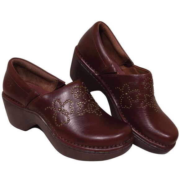 Ariat Women's Strathmore‎ Clog Brown Western Country Ranch Size 6.5 - Picture 1 of 12